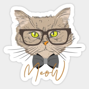 MeoW One (Cat Series) Sticker